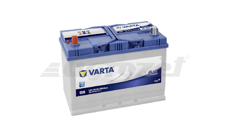 Baterie Varta BLUE 12V/95Ah/830A (zapojení pólů: 1)