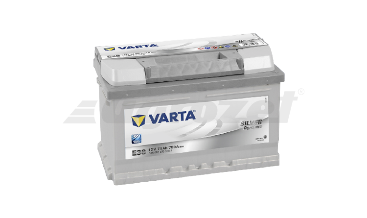 Baterie Varta  Silver 12V/74Ah