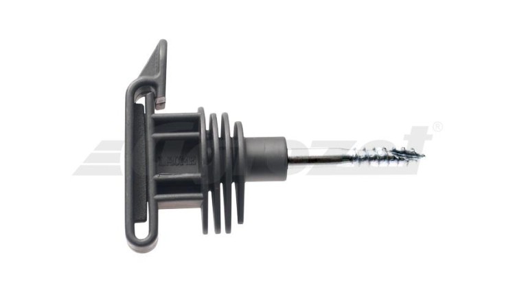 Izolátor IRUVIS-HPX k pásce do 40 mm s vrutem a klipem