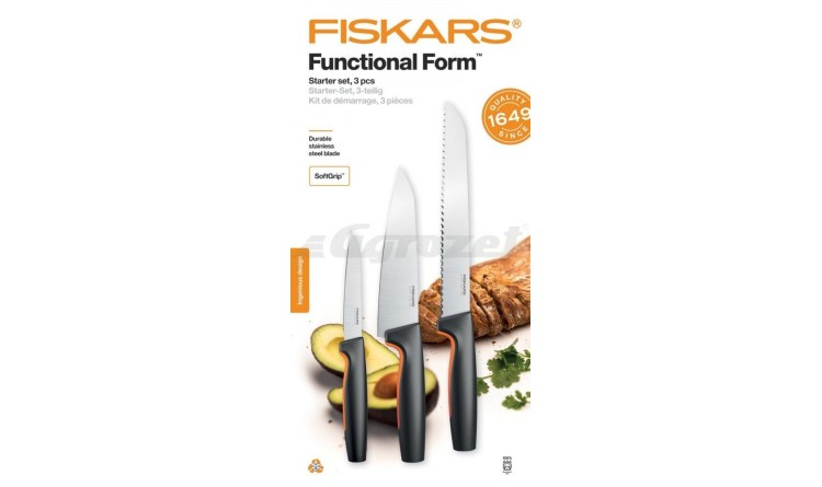 Fiskars 1057559 Startovací set tří nožů