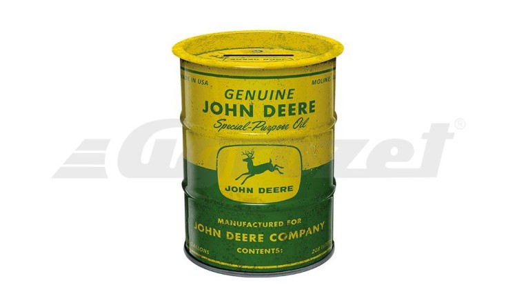 Kasička plechová John Deere