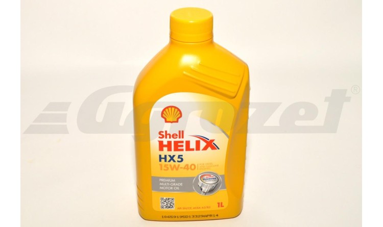 Olej SHELL Helix HX5 15W-40 1L