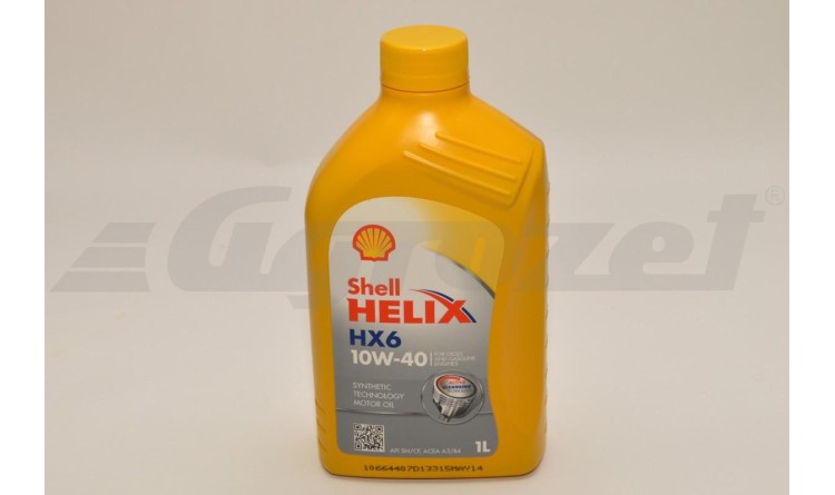 Olej SHELL Helix HX6  10W-40 1L