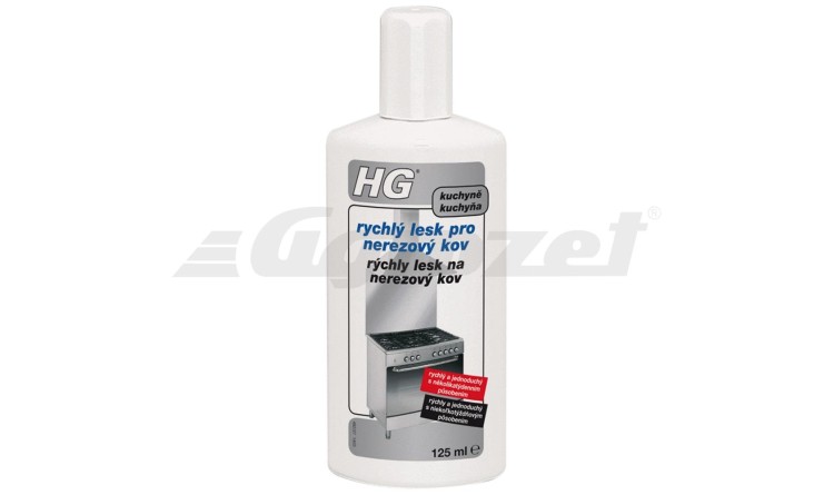 HG 482 rychlý lesk pro nerezový kov 125 ml