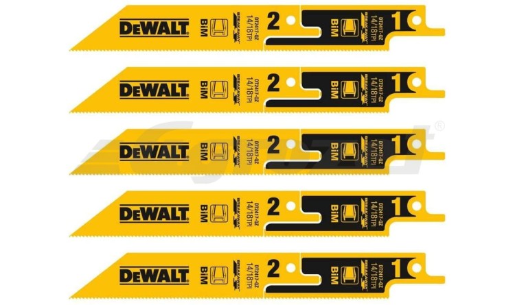 DeWALT DT2417 5 dílná sada odlamovacích plátů na kov