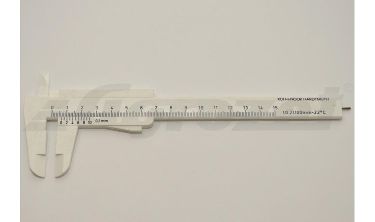 Měřítko posuvné plast.150 mm