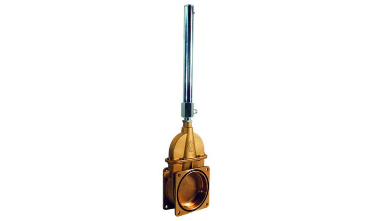 Šoupě 6" s hydraulickým ovládáním MZ, 2x příruba,