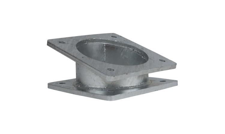 Příruba 6" , rozteč 150x150mm, 15 stupňů