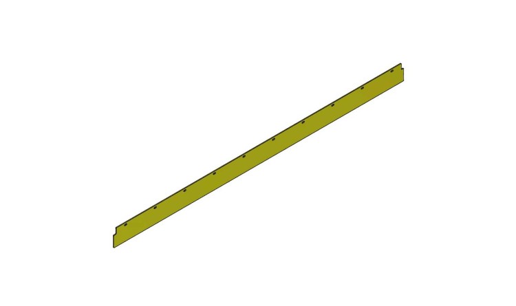 Lišta těsnící horní pro posuvné čelo Insight 120x5mm L=2155mm