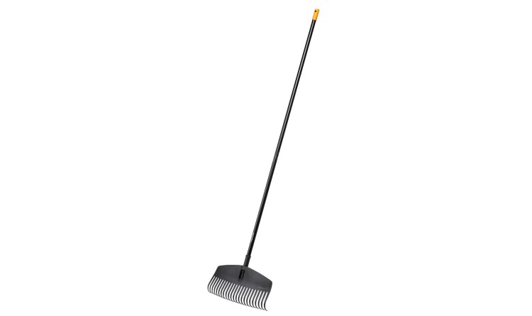 Fiskars 1063090 Hrábě na listí s násadou Solid M