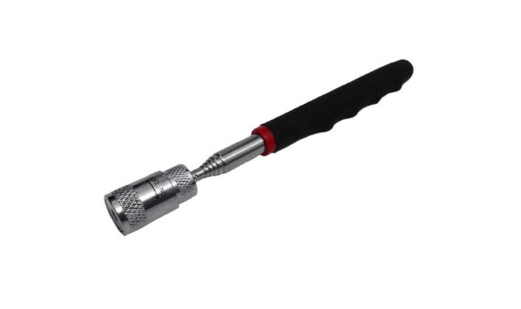 Teleskopický magnet s LED světlem