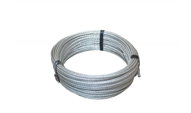 INTERFROST 33008ZNS-050 Lano ocel. 8mm 50m/TD Seal 114 dr.ZN