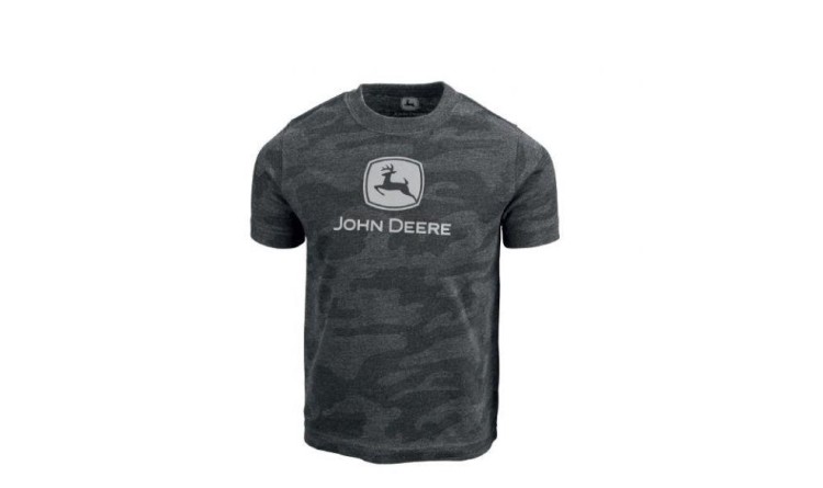 Tričko dětské maskáčové John Deere