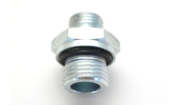 Hrdlo přímé trubkový a metrický závit G1/2"-M16x1,5 (DIN 2353)