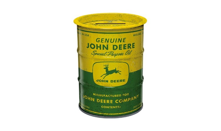 Kasička plechová John Deere