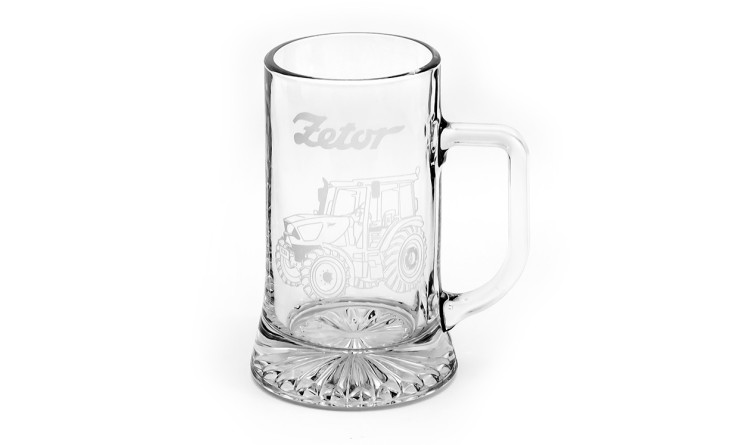Sklenice na pivo Zetor