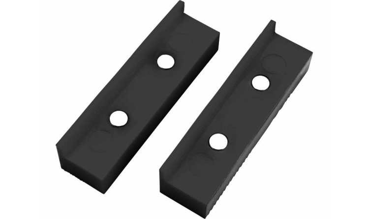 EXTOL 8812697 Ochranné čelisti na svěrák 2ks, délka 113mm, s magnety, TPU