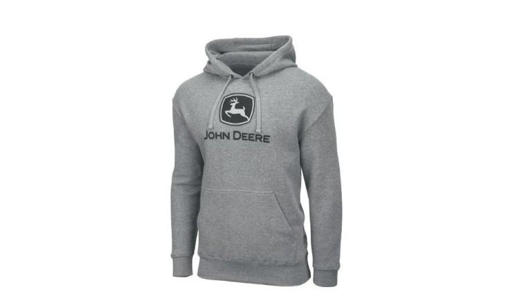 Pánská mikina šedá John Deere