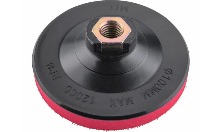EXTOL 108523 Nosič brusných výseků - M14, suchý zip, 100mm