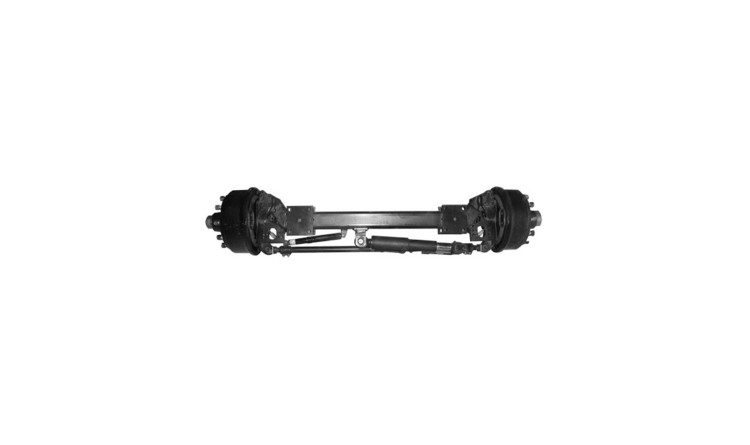 Náprava BPW 410x120 10 děr, GS 2150mm/10500kg/120mm 2 platle