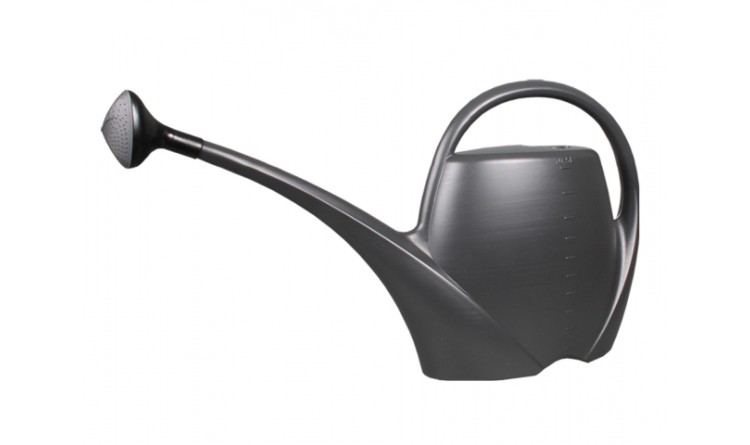 Konev SPRING plastová s růžicí antracitová 10,5l