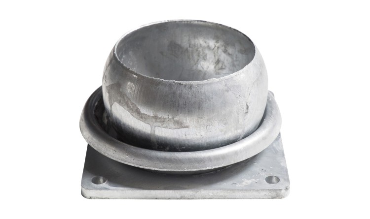 V-díl krátký 6" s přírubou,Vnější pr.180,vnitřní pr.150mm Italský systém