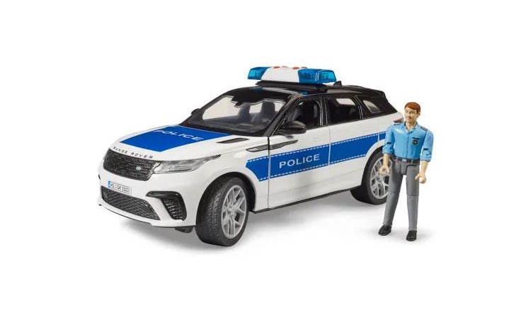 Bruder 02890 Range Rover policejní vozidlo s policistou