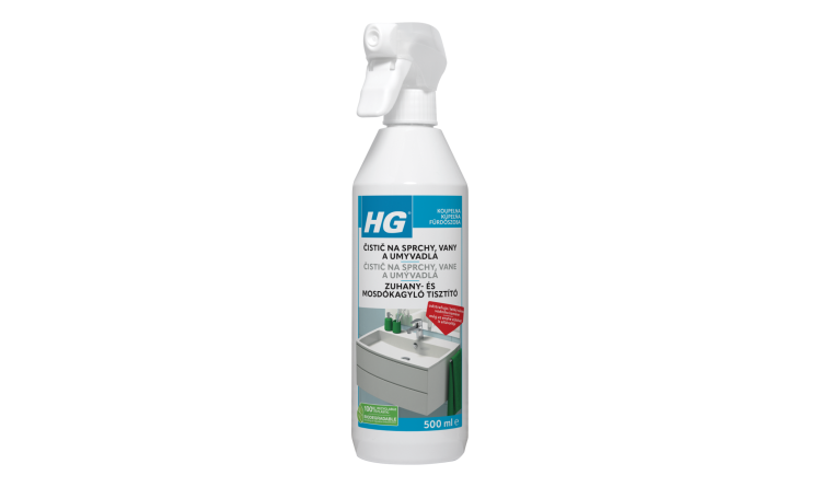 HG 147 Sprej na sprchy a umyvadla 0,5 l