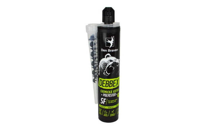 Chemická kotva bez styrenu POLYESTER 280 ml