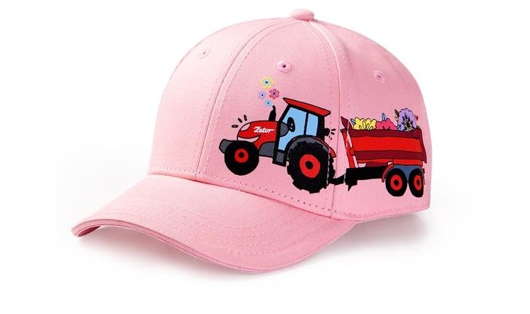 Čepice dětská "Zetor" - růžová