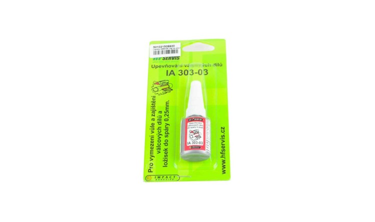Lepidlo IA303-03 10g na upevňování ložisek