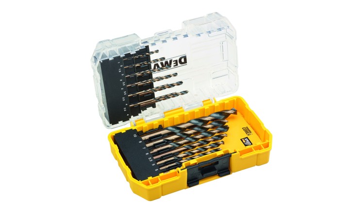 Sada vrtáků do kovu HSS-G 19 dílů DEWALT