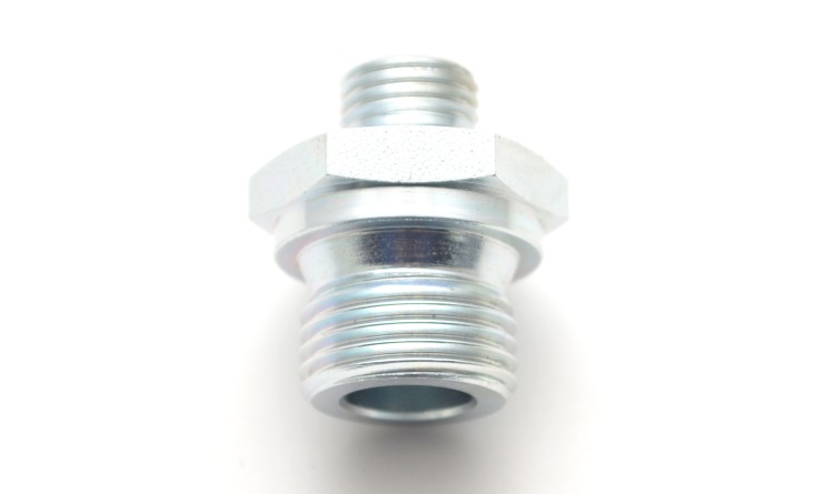 Hrdlo přímé trubkový a metrický závit G1/2"-M14x1,5 (DIN 2353)