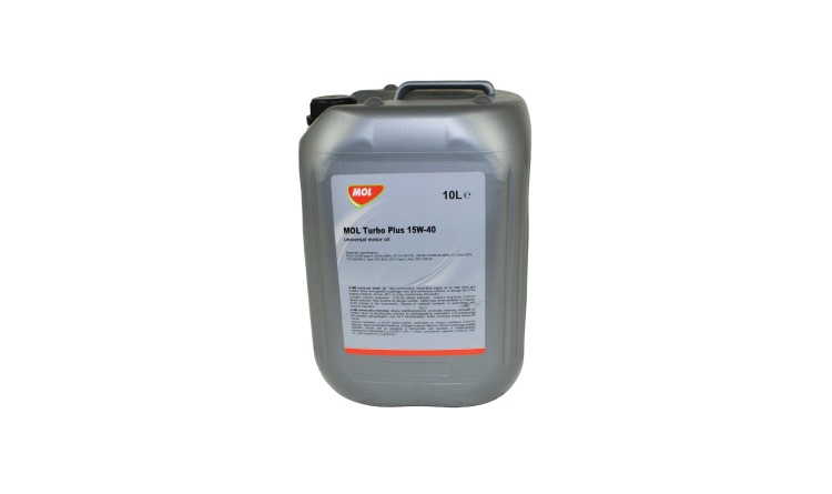 Olej motorový MOL Turbo Plus 15W-40 10L