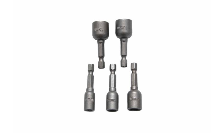 MAGG SB0005 Sada utahovacích hlavic 1/4" s magnetem 5ks