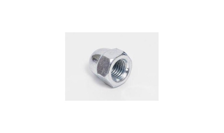 Matice M8 DIN 1587 ZN klobouk.