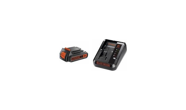 BLACK&DECKER Rychlonabíječka 18V, 2,0A + 1 akumulátor 18V/2,0Ah Li-Ion