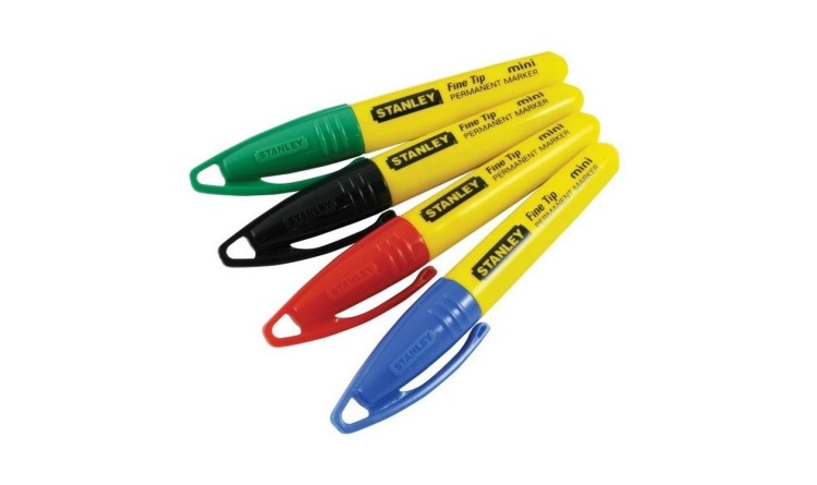 STANLEY 1-47-329 Permanentní popisovač mini s jemným hrotem