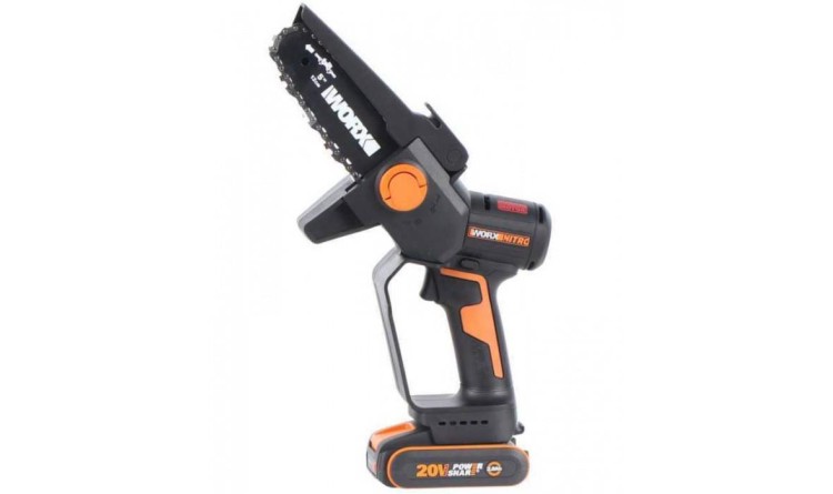 WORX WG325E Pila řetězová Aku 20V + WA0142 řetěz Powershare