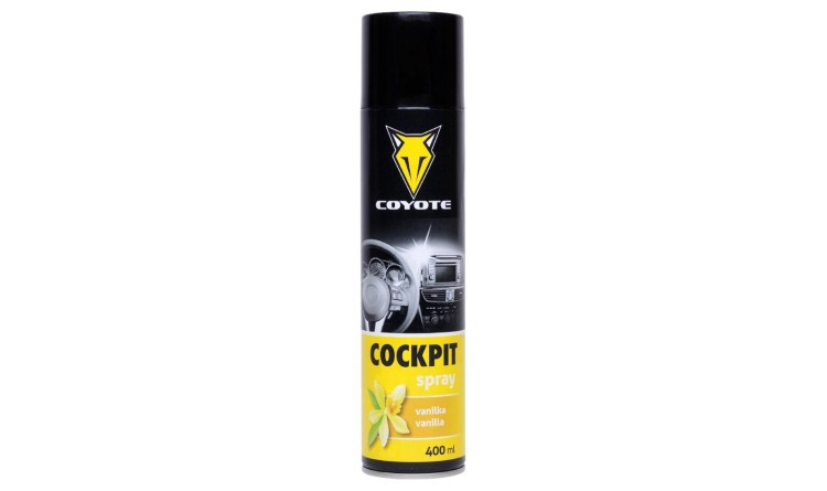 COYOTE CY-103126007 Cockpit Spray Vanilka 400 ml