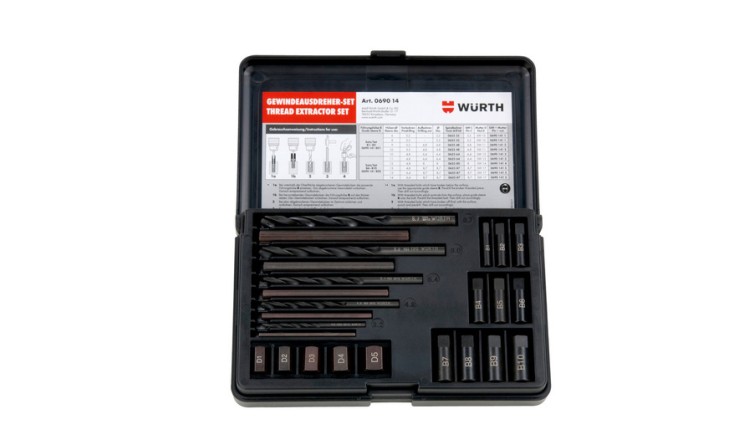 SADA VYVRTÁVAČŮ ZÁVITU 25ks