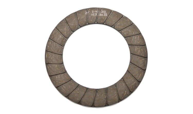 Obložení spojky šneku