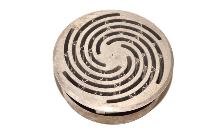 Výměník kulatý N.T. hliník.