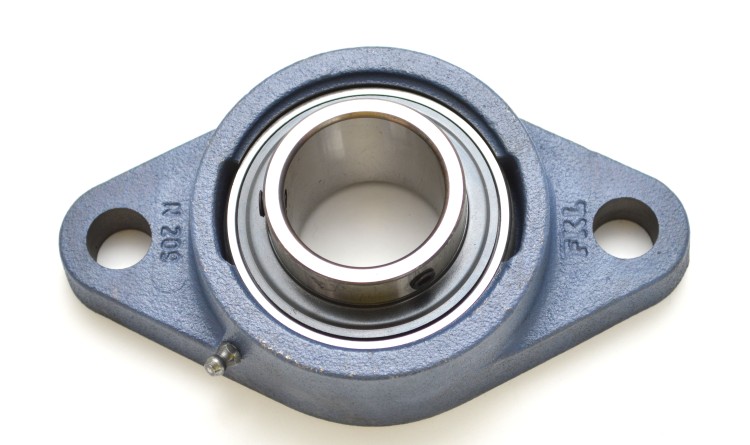 Ložisko s domečkem ležatým na dva šrouby  FKL