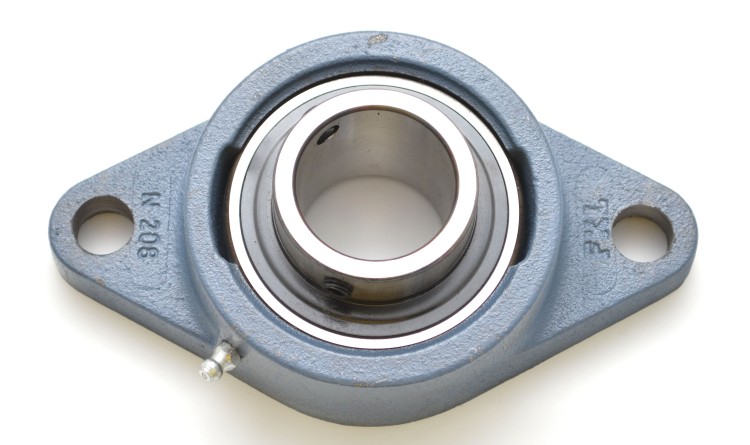 Ložisko s domečkem ležatým na dva šrouby  FKL