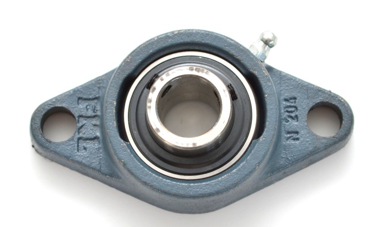 Ložisko s domečkem ležatým na dva šrouby s dvojitým krytím FKL