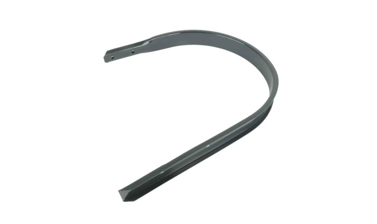 Plech sběrače L=880mm (díra 70mm a 160mm)