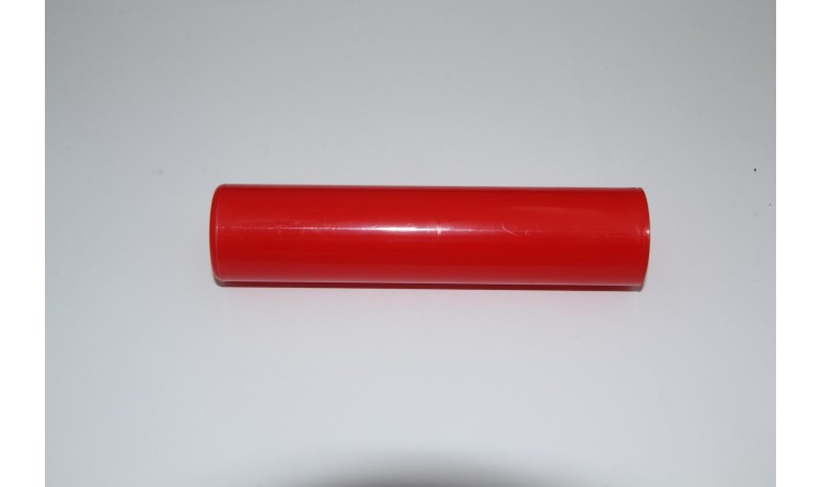 Krytka hřídele TOP L=150mm plastová červená
