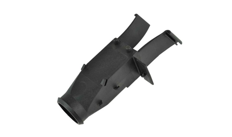 Nástavec semenovodu s dírou na klapku