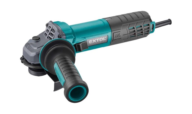 EXTOL INDUSTRIAL 8792010 Bruska úhlová s regulací rychlosti, 125mm, 1550W